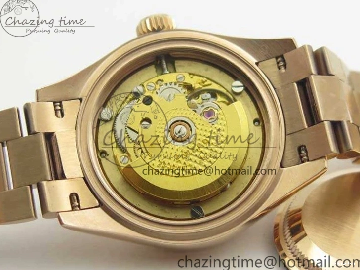 XL Edition BP Diam Fluted RG Bezel DateJust Pink 28mm Dial Maker RG On Best Bracelet ETA2671 0513